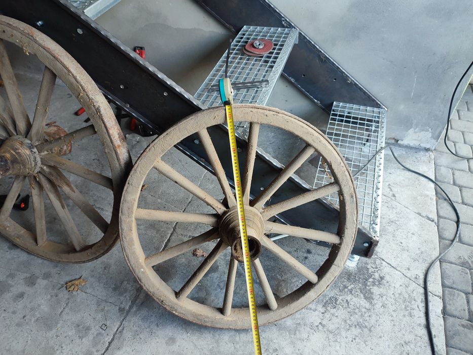Koła do starego wozu