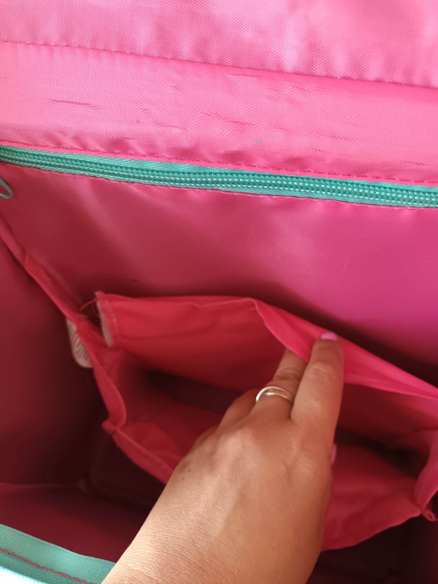 Tornister plecak usztywniany 1 klasa szkolny różowy syrenka tanio