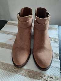 Botas beje 36 pull & bear