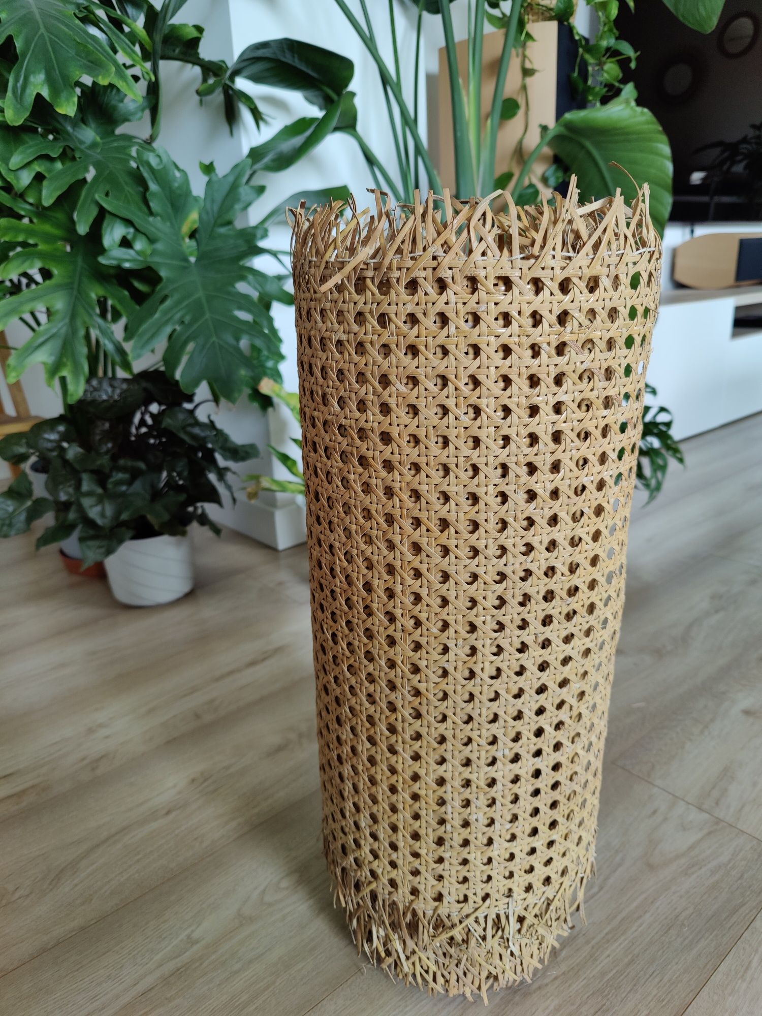 Mata rattanowa, rattan meblowy, ratan naturalny 40cm wiedeński