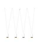 Lampa wisząca MORE TONE white-gold IV 7816 Nowodvorski