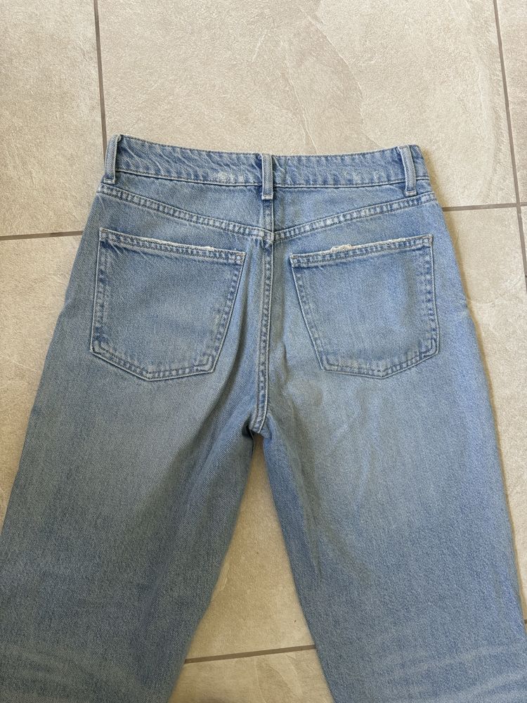 Джинси zara wide leg палаццо