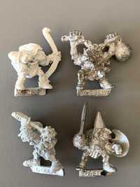 Warhammer Fantasy Battle: Iron Claw Goblins x 4, oldhammer