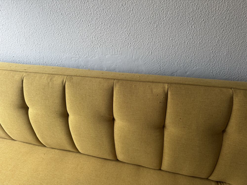 Sofa cama amarelo