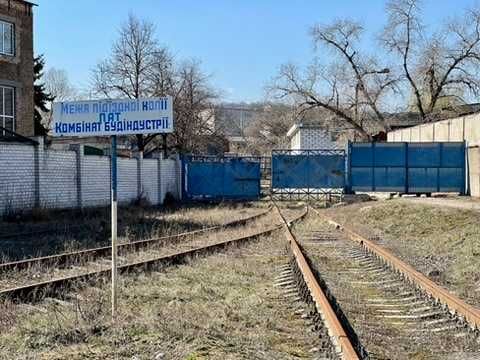 Металобаза, виробництво  6300м2, ж/д,без %,Видубичі/Выдубичи