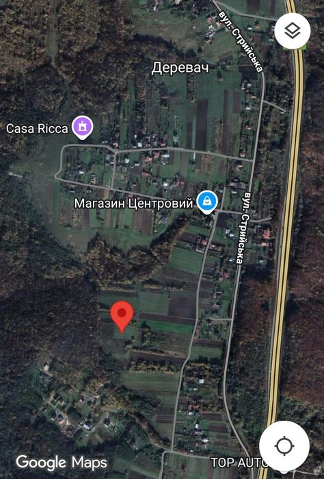 Продаж земельної ділянки біля лісу. Деревач.