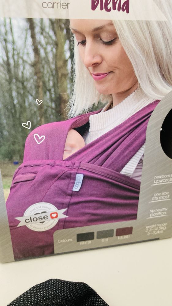 Marsupio CABOO 100% algodão para bebé
