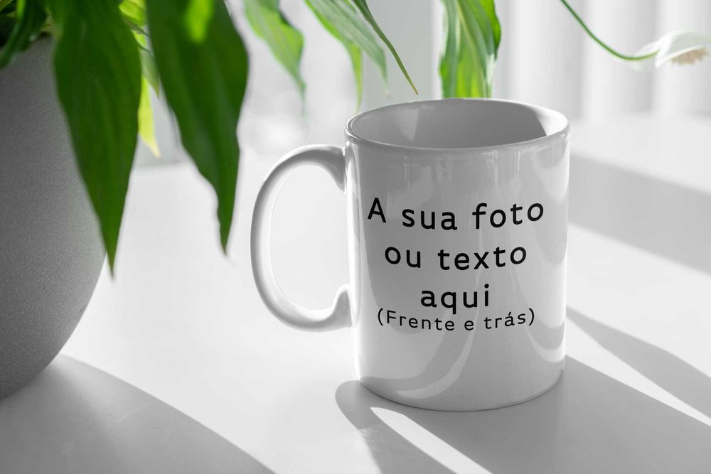 Canecas Personalizadas - com a sua foto e texto
