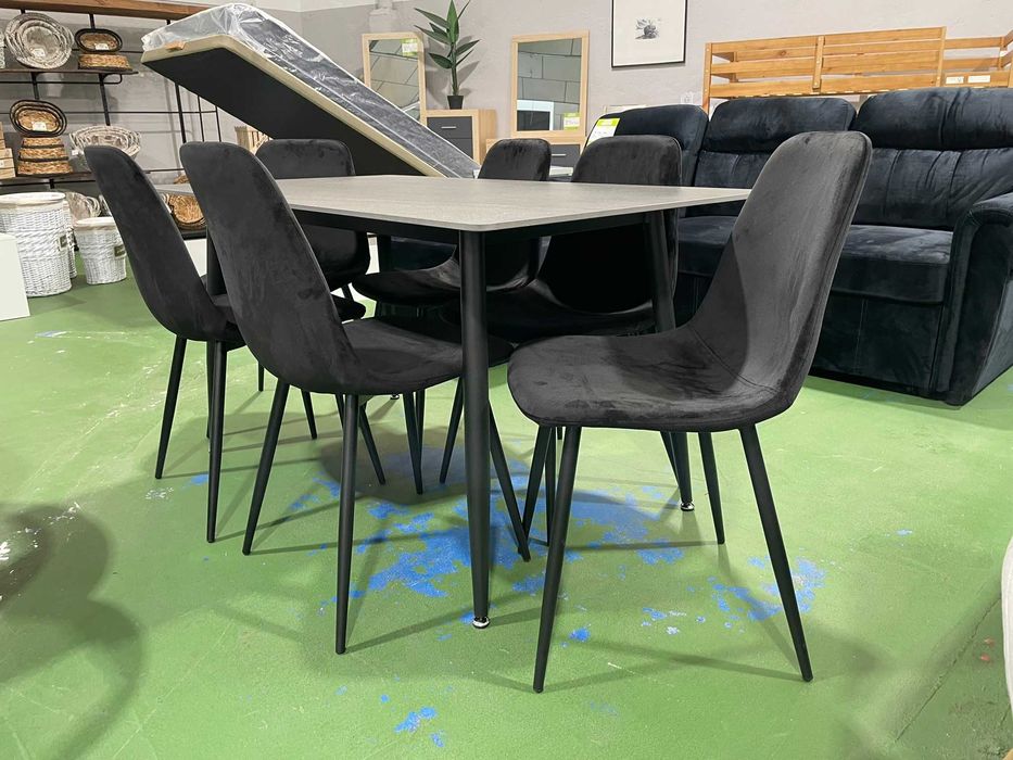 MESA + 6 CADEIRAS NOVO LEVAMOS A SUA CASA ENVIO GRATIS