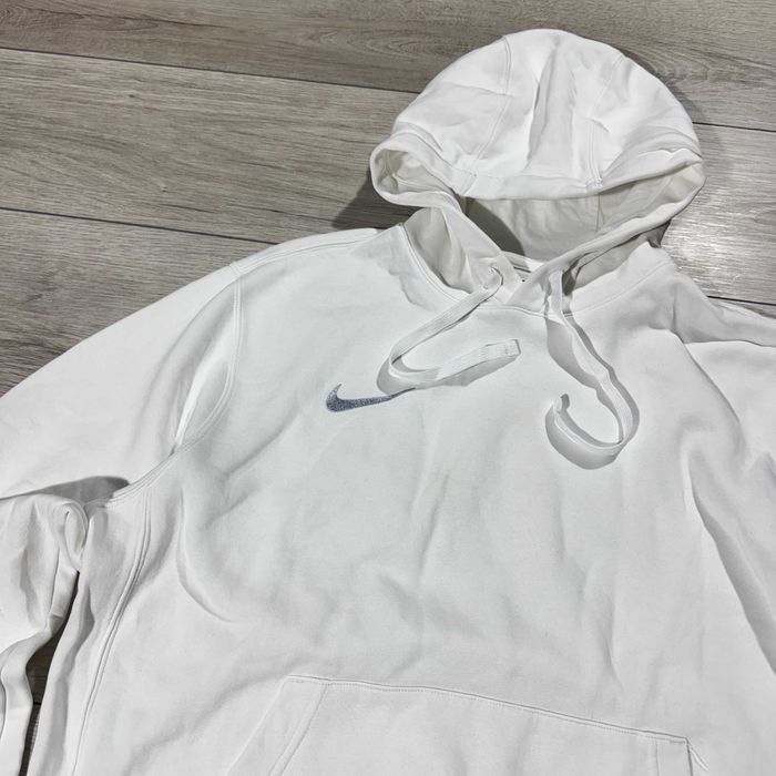 Кофта Худі Nike Найк Essential Swoosh Silver, Біле, M