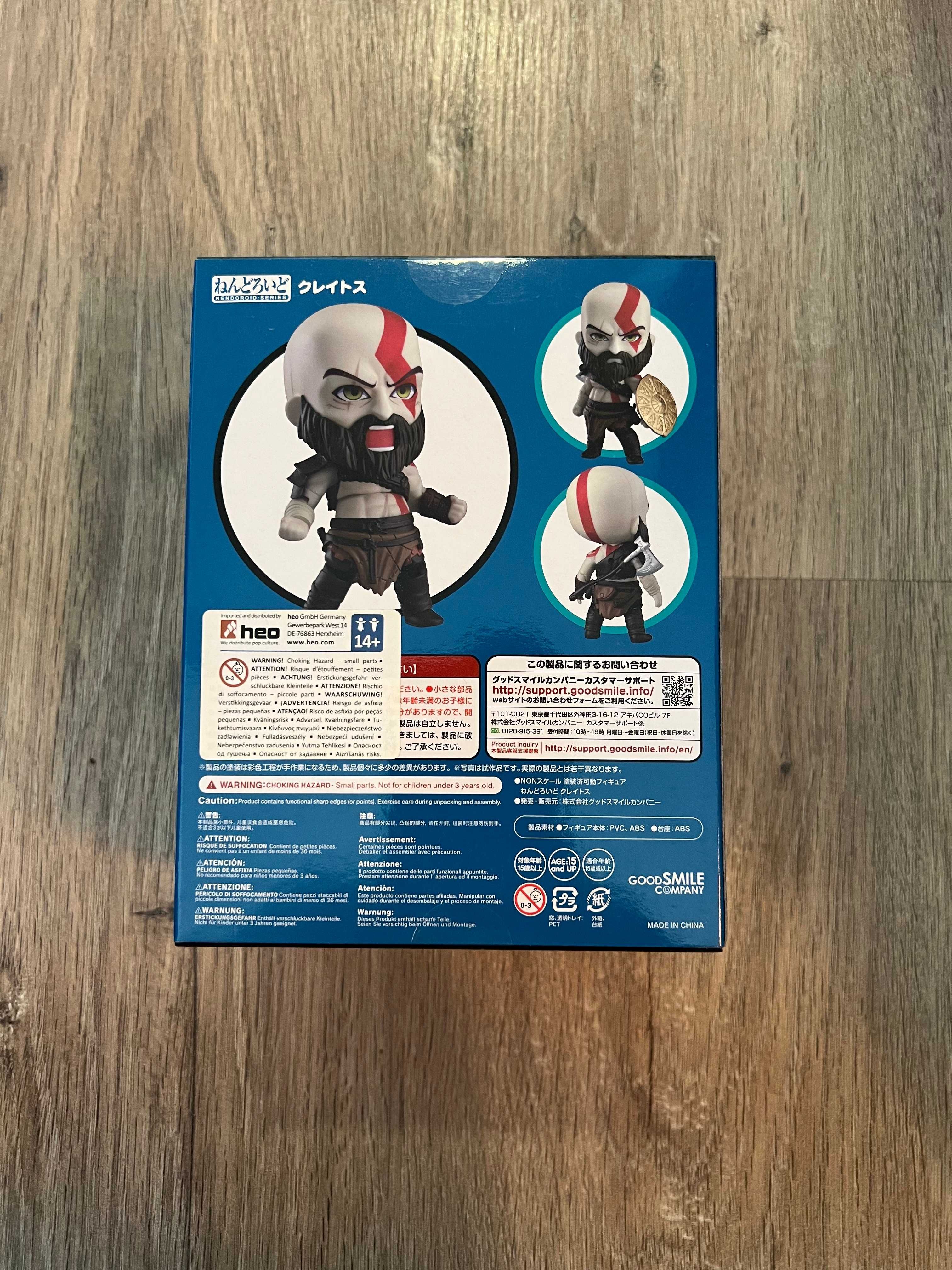 Nendoroid 925 Kratos *MINT CONDITION* - Japan Import - Novo e Selado