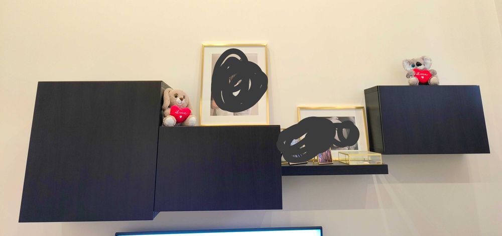Estantes de parede Besta Ikea