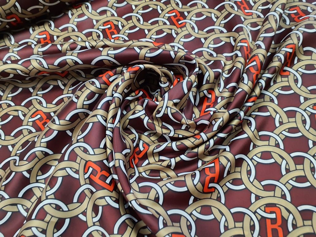 Podszewka wzór szer.150 cm.