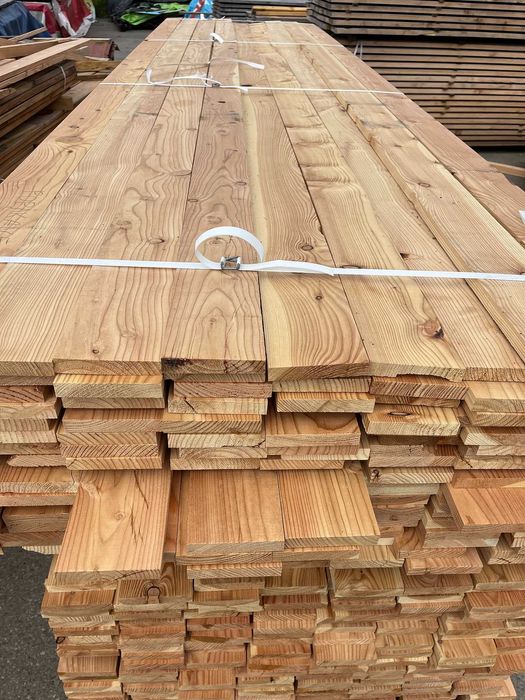 deski na elewacje,sztachety,deski na brame, deski modrzewiowe, modrzew