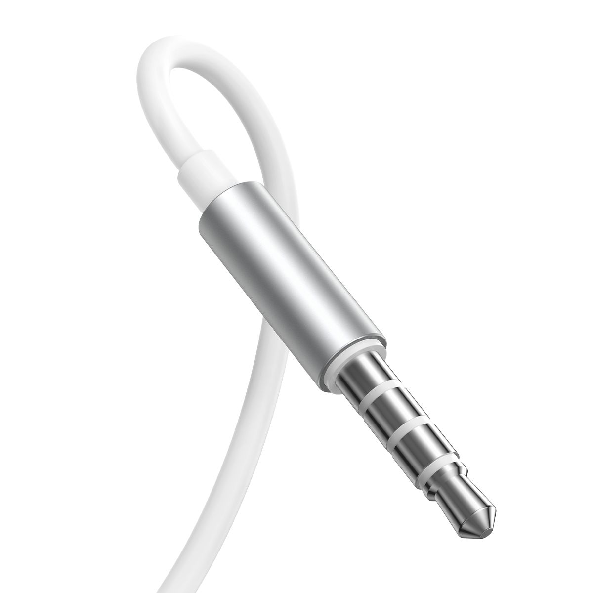 zestaw słuchawkowy słuchawki wired series minijack 3.5mm 1.2m srebrny