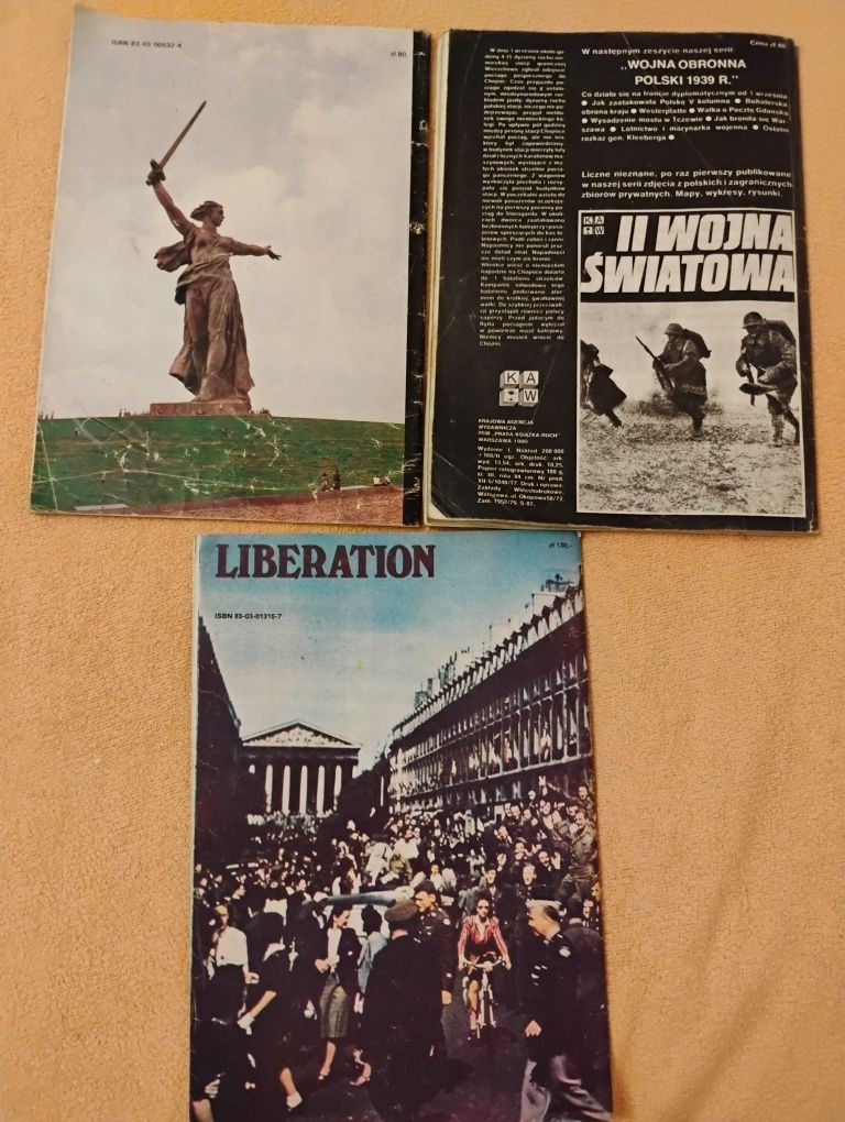 II wojna światowa zeszyty PRL Stalingrad Maquis Marsz ku wojnie