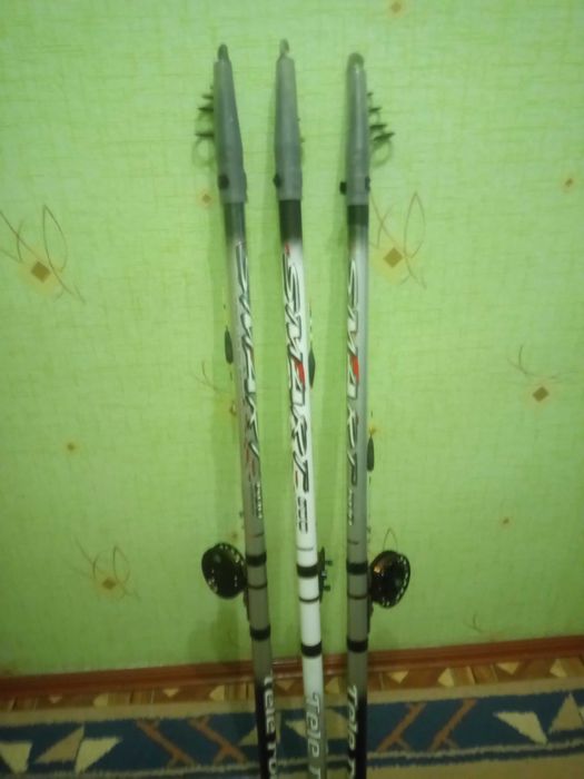 Продам телескопические удочки Siweida Smart 6m +катушка XT666. Новые!
