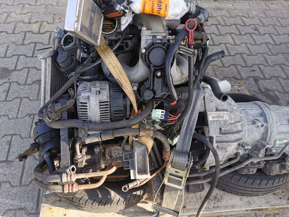 Silnik skrzynia biegów BMW M43 B18 115 KM kpl ze skrzynią GM BMW E36 9