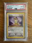 Karta Pokemon Meowth Jungle #56 1st Edition PSA 10