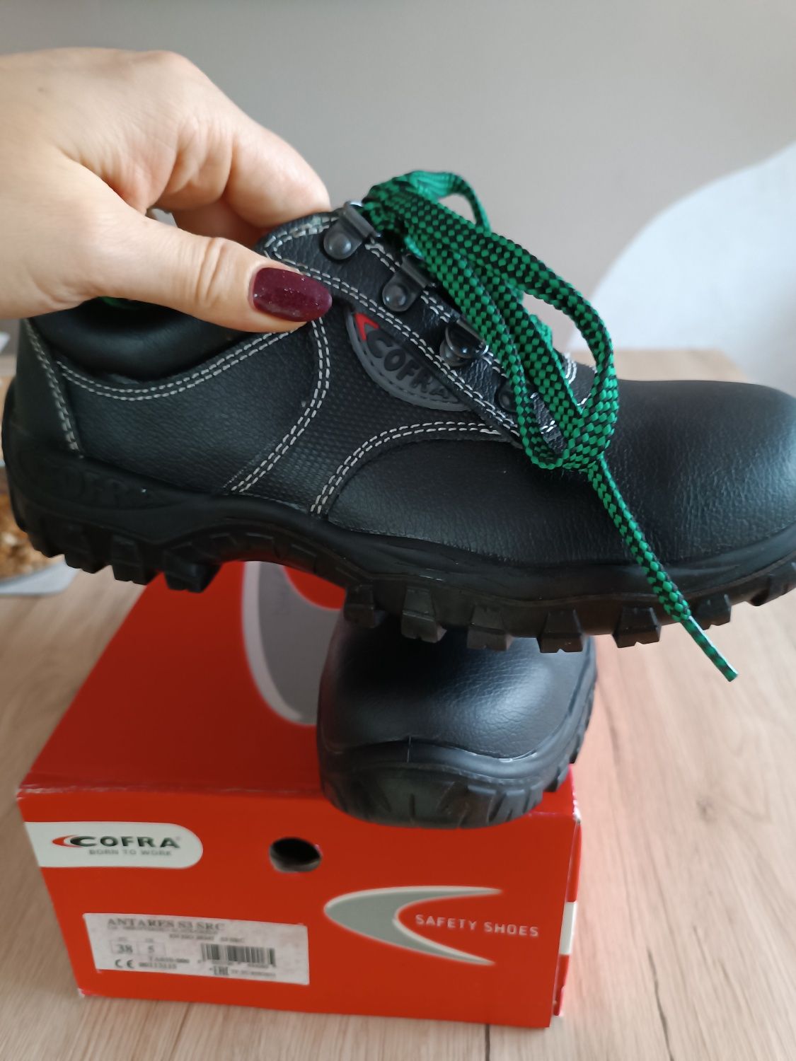 Buty robocze cofra rozm 38 nowe