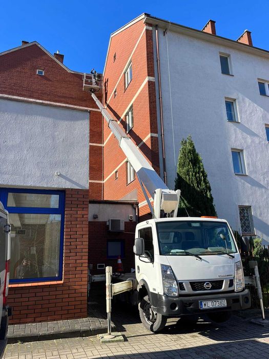 Wynajmę podnośnik koszowy, zwyżka, Wyszków i okolice