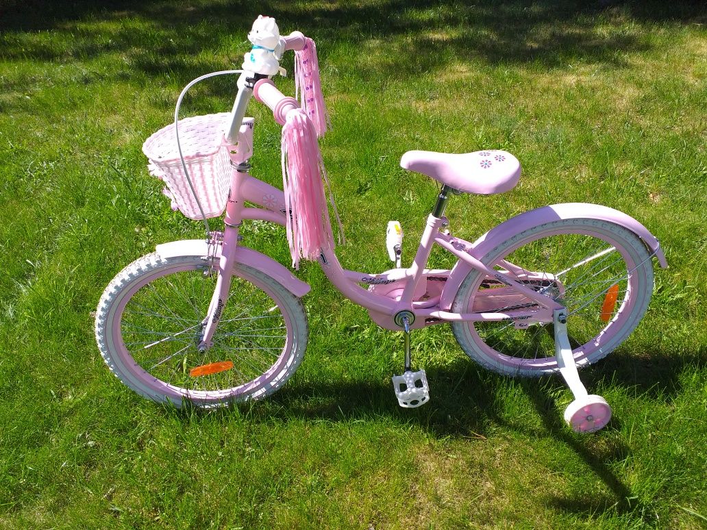 Rower, rowerek dla dziewczynki , różowy, 20 cali