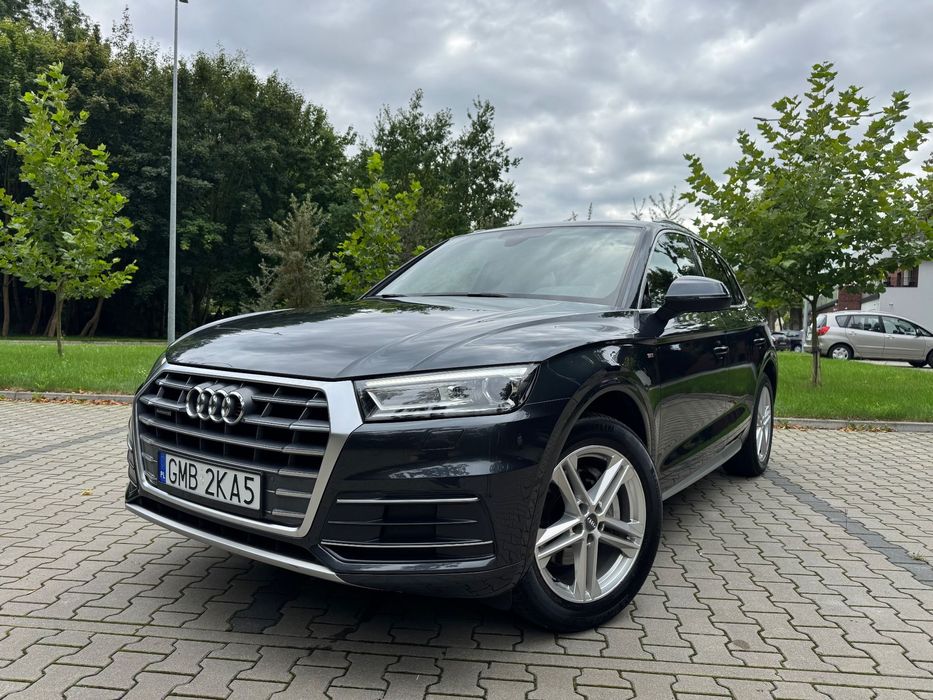 Audi Q5 S-LINE 2.0TDI 190KM CR Quattro/ Navi/ Skóra / Alu19/ Led