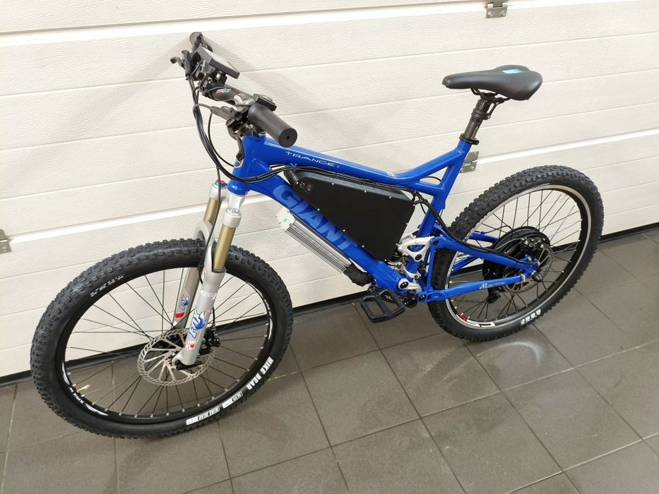 Nowy Full Szybki 60km h/Moc 2k W E-Bike GIANT TRANCE Rower Górski MTB