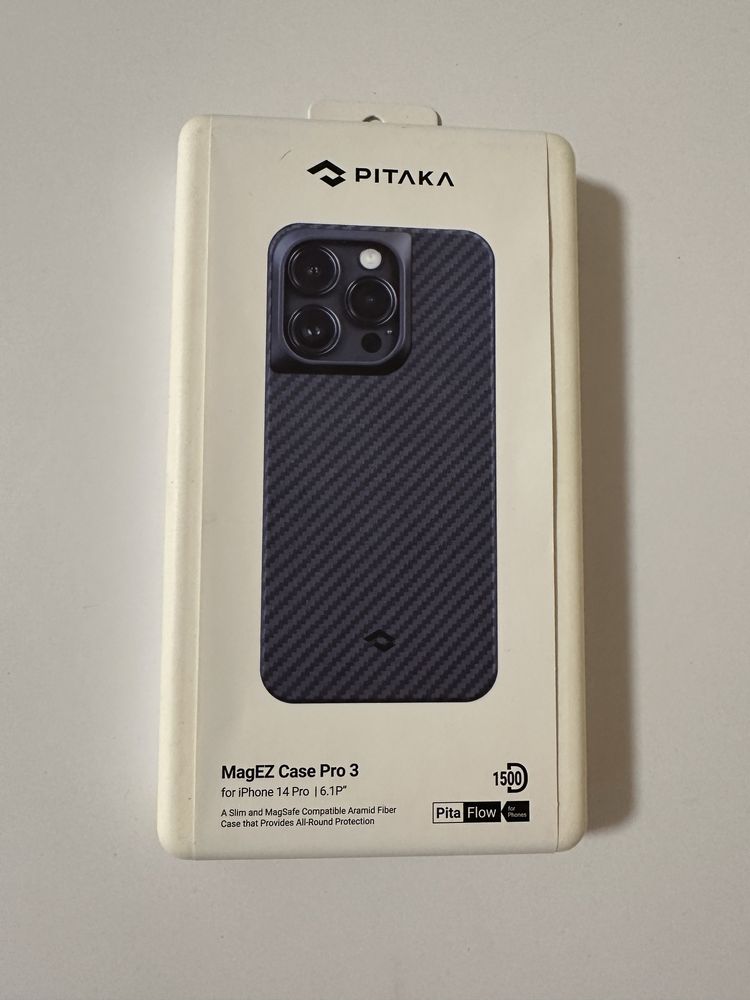 Чехол карбоновий Pitaka 14 Pro