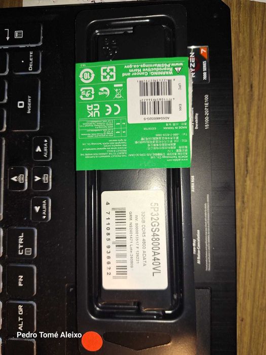 Ram DDR5 4800 ADATA 2x32gb