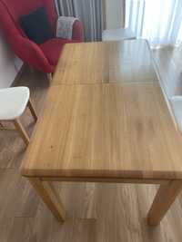 Stół z litego drewna dębowego
