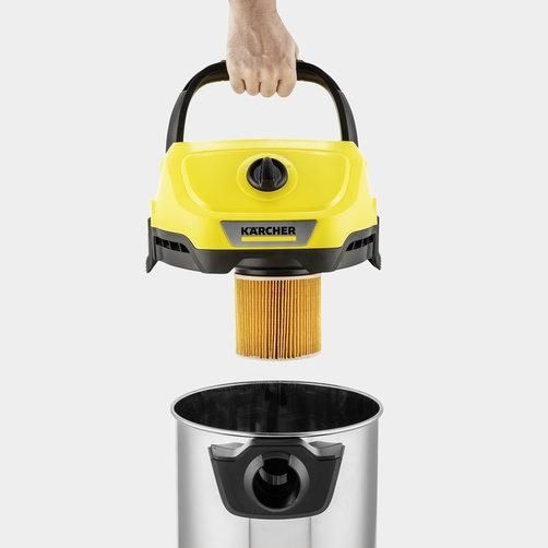 Пилосос Karcher WD 3 S Premium зі сталевим баком