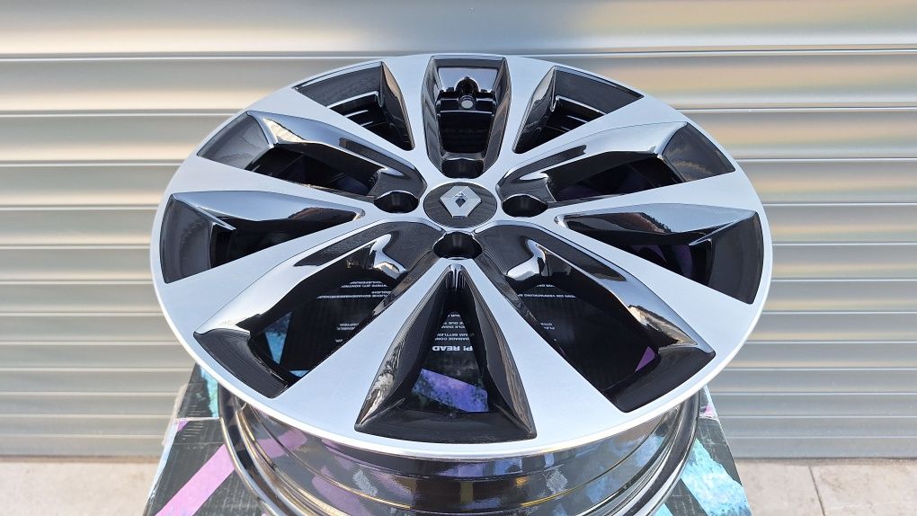 Nowe Alufelgi 4x100 R16 Renault Clio III IV V Captur Darmowa Wysyłka!!
