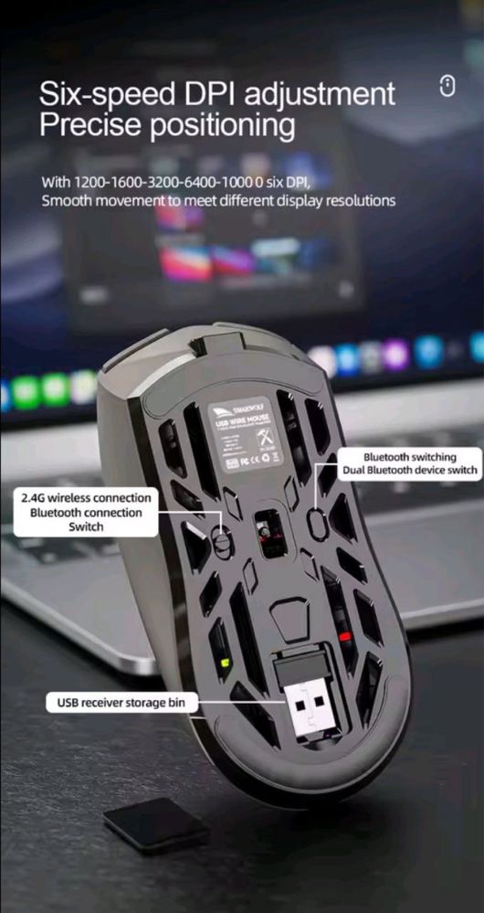 Smailwolf RS8 ігрова мишка