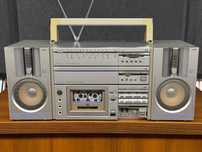 Ghettoblaster Boombox - JVC PC5 - Japan 1981rok 13kg 100%OK