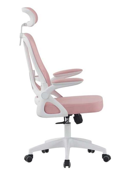 Fotel obrotowy HORSEKING RÓŻOWY ergonomiczny ms28 biurowy gamingowy