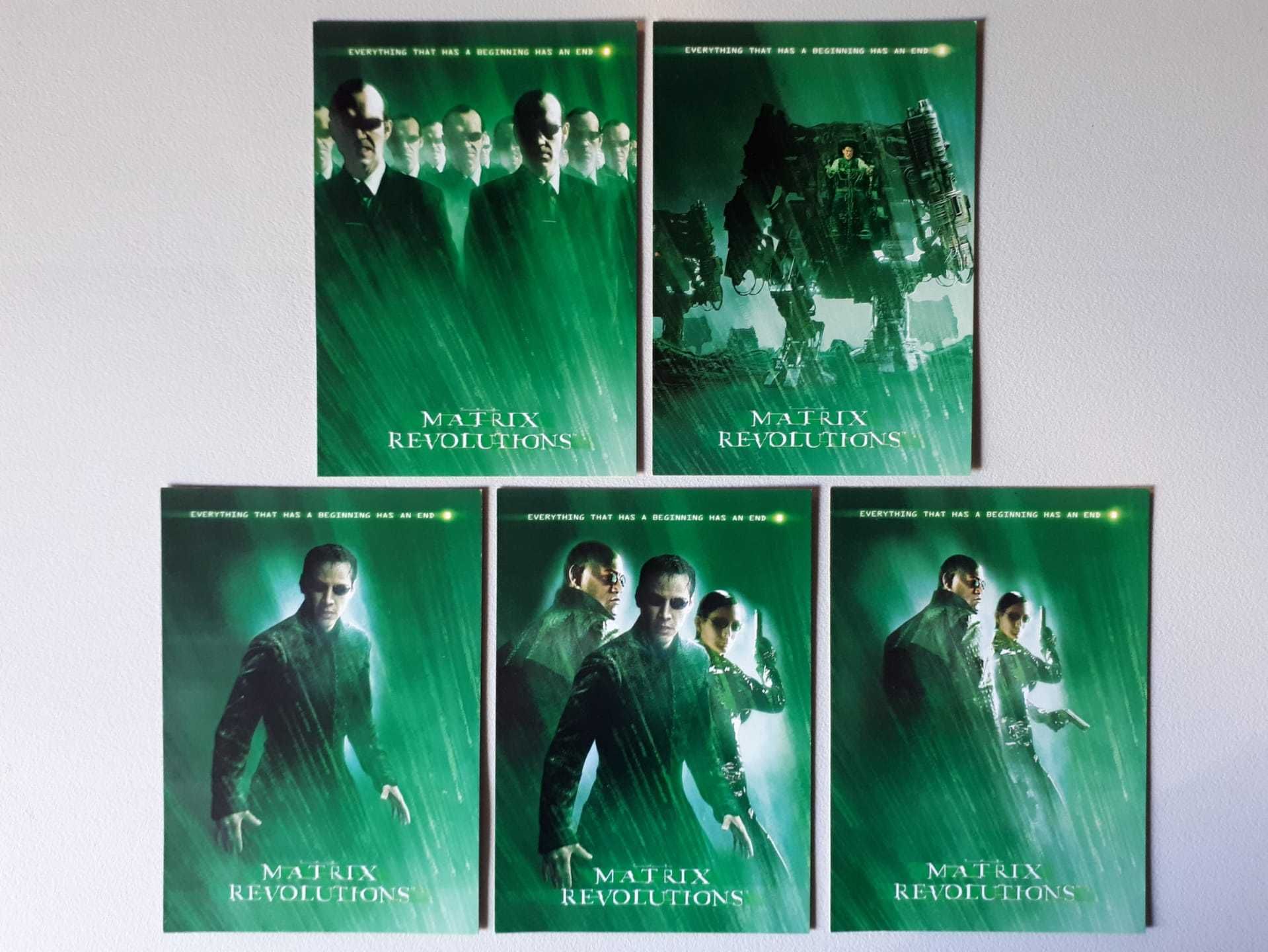 Postais Matrix Revolutions (preço unitário)