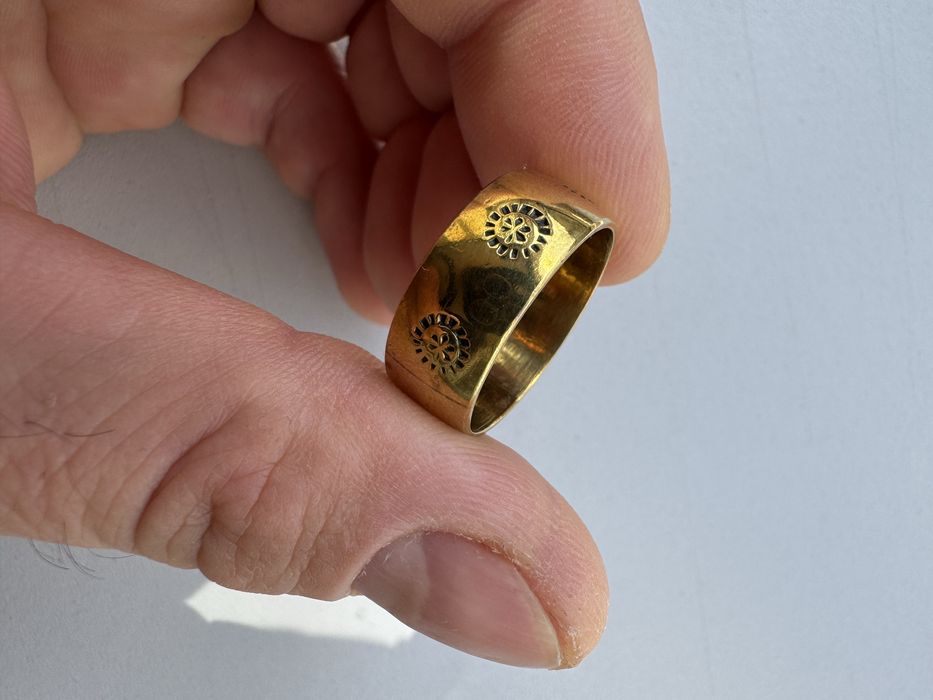 Кільце обручалка срср з ціною біжутерія 19.5 розмір