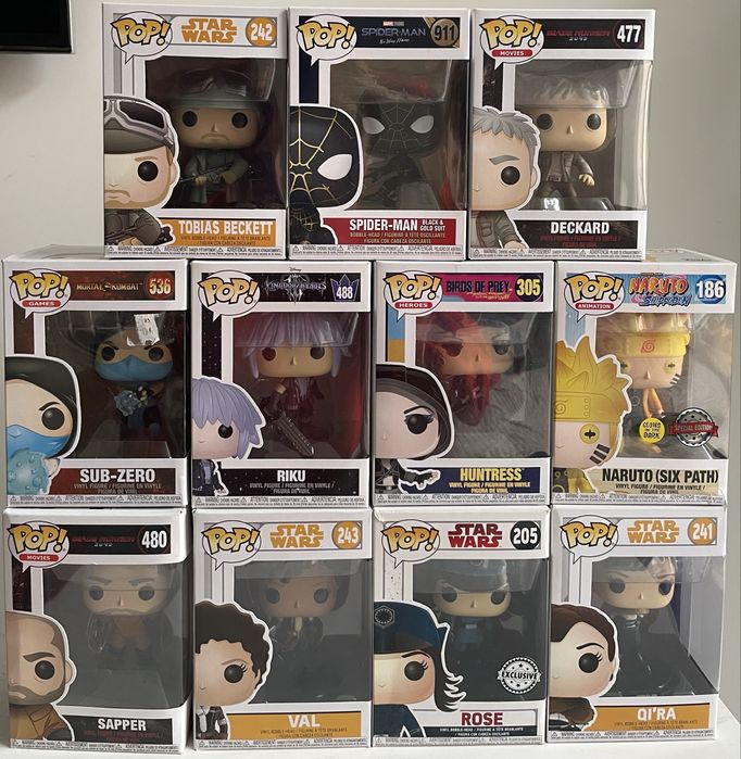 Колекційні фігурки Funko Pop! - Spider Man, South Park, Star Wars