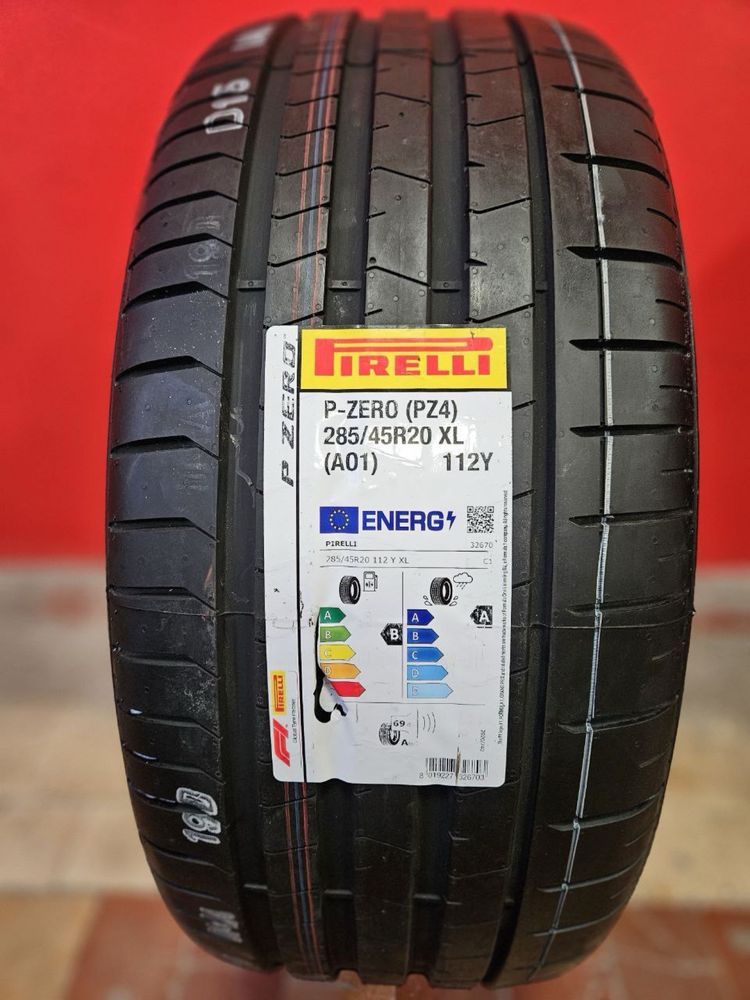 285/45R20 112Y PZERO PZ4 XL PIRELLI (AO1) літні шини audi