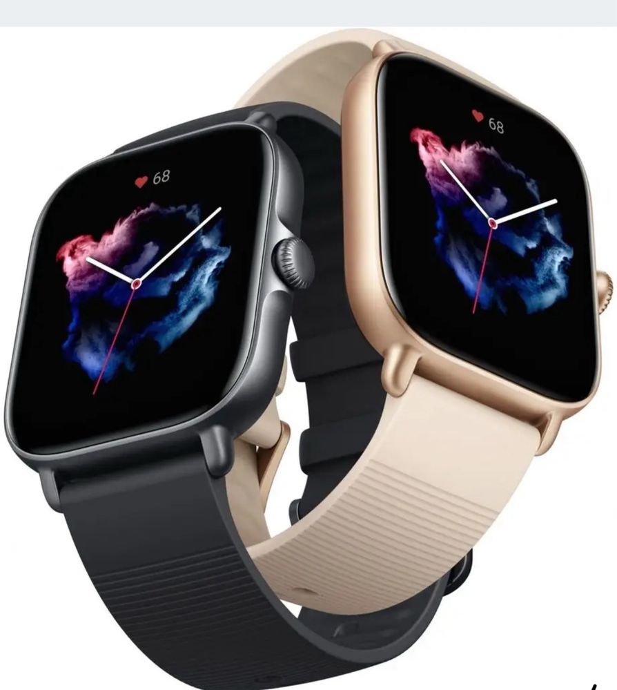 Smartwatch Amazfit GTS 3 czarny/rozowy