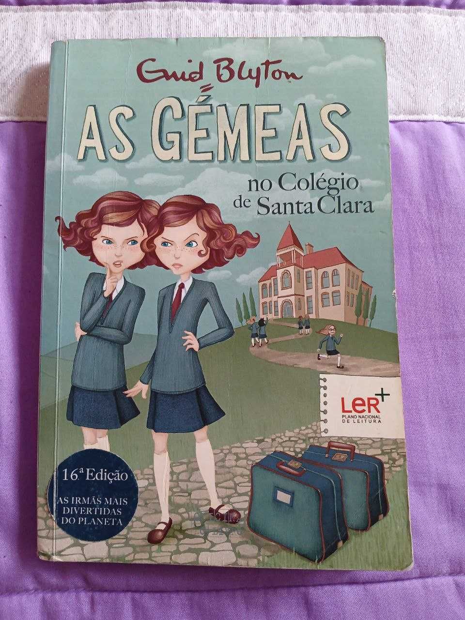 As Gémeas no Colégio de Santa Clara Volume 1 de Enid Blyton