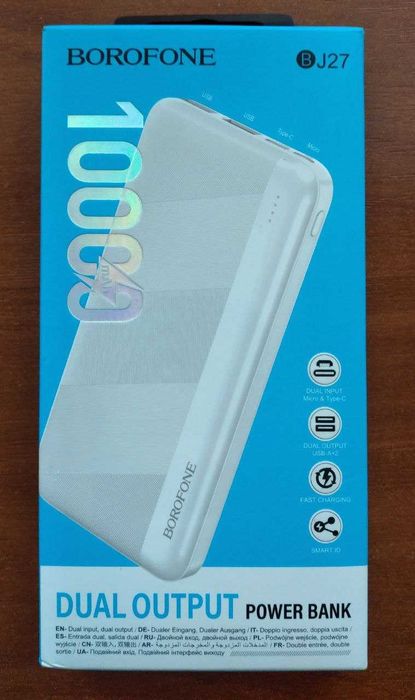 Павербанк (powerbank)borofone 10000 mah