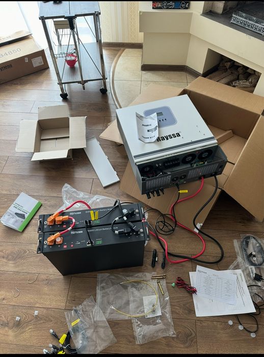 Гібридний сонячний інвертор Rayssa 8600W 48V