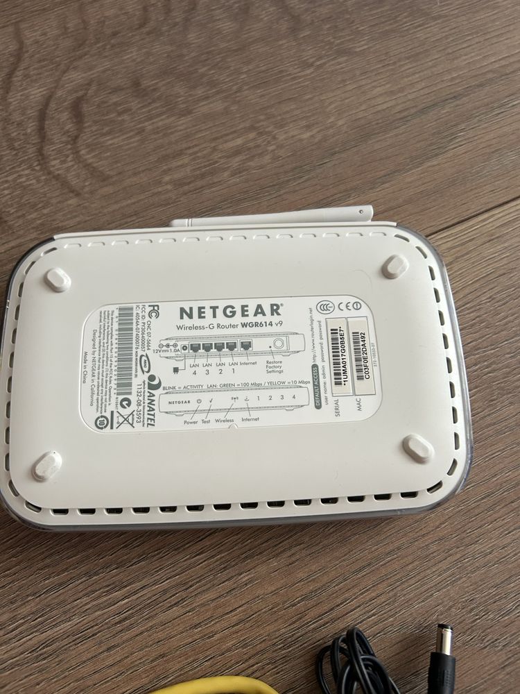Router Netgear WGR614