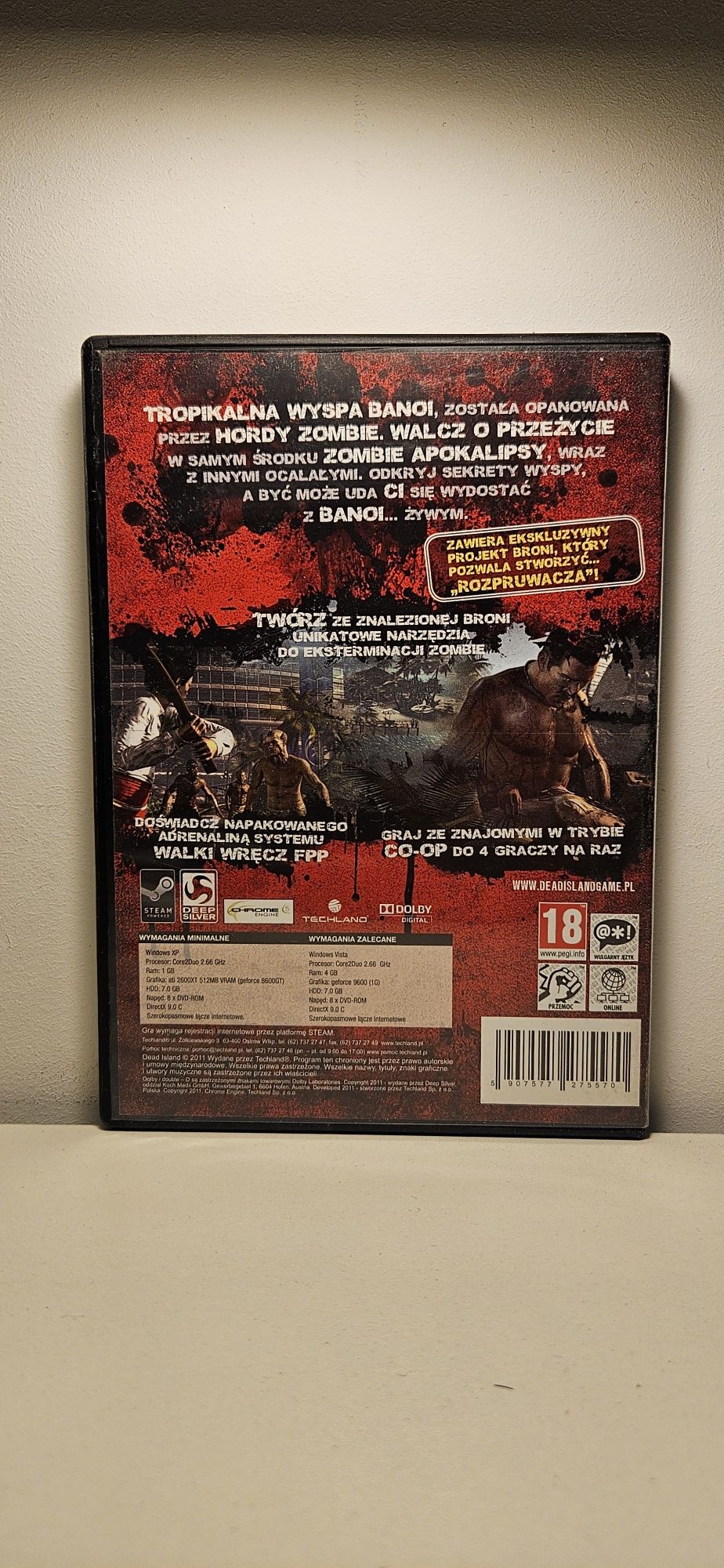 Gra komputerowa Dead Island core edition pc/dvd PL