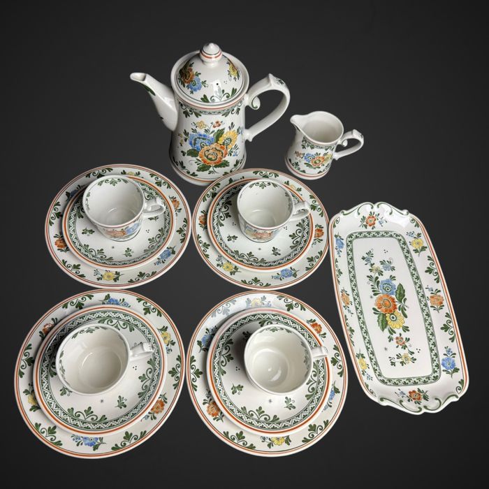 Serwis Villeroy & Boch Alt Amsterdam kolorowe kwiaty B5/011103
