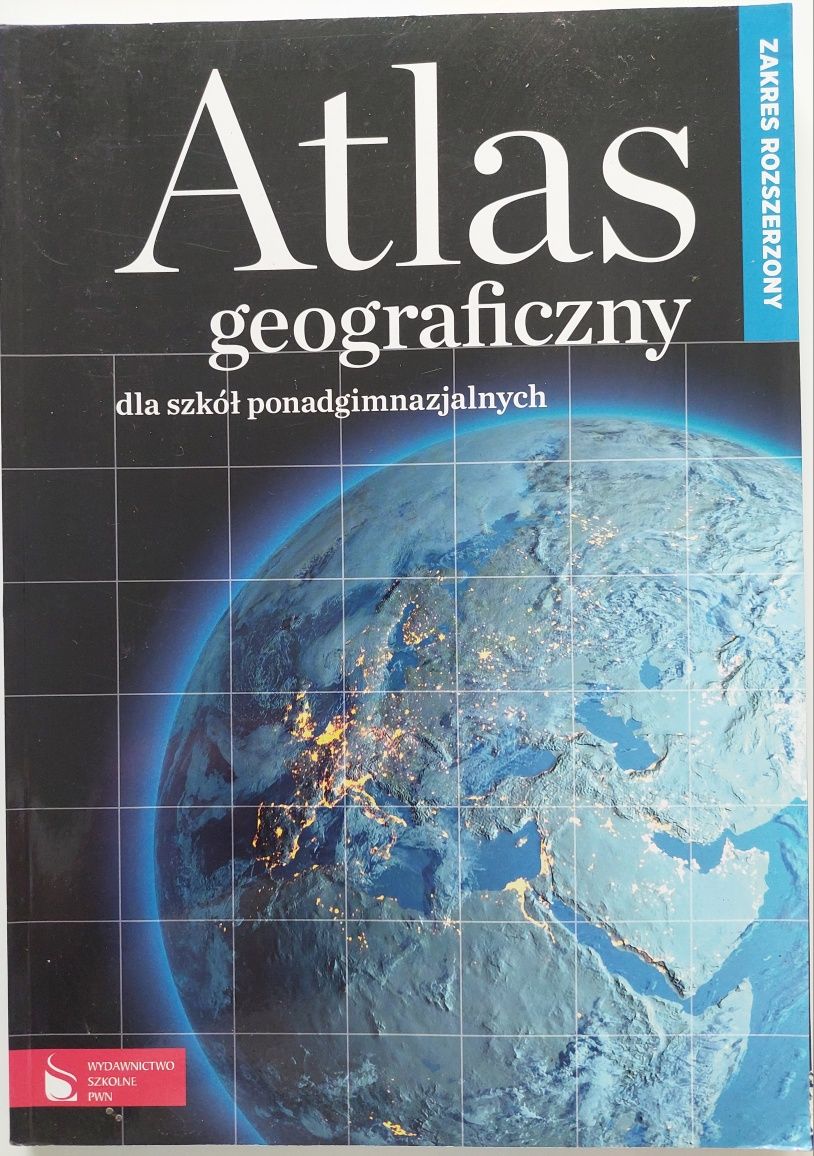 Atlas geograficzny zakres rozszerzony