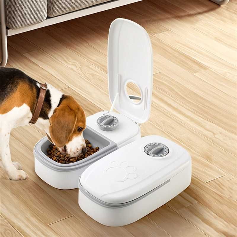 Dispensador Automático de Comida Cães/Gatos | NOVO