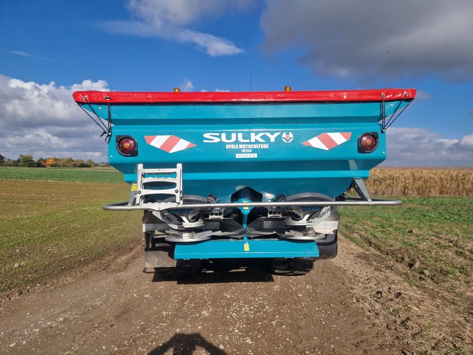 Rozsiewacz Nawozów Sulky x40 +Econov Isobas Tribord Waga